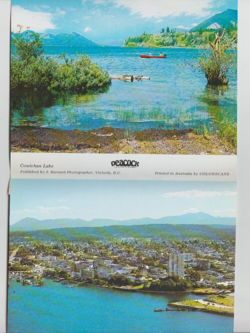 Vintage Postcard Sauvenir Folder Vancouver Island, B.C